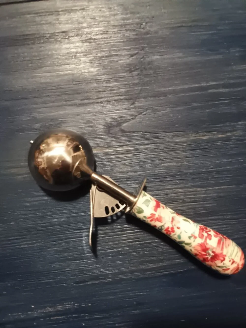 Pioneer Woman floral print ice cream scoop